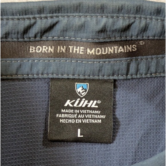 Kuhl Men's Dark Blue Casual Button Down Shirt - Picture 3 of 11